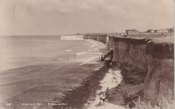 Bay from west - note wooden stairs